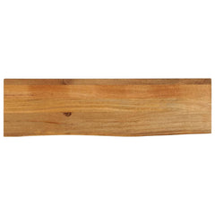 vidaXL Table Top Live Edge 100x20x2.5 cm Solid Wood Mango 1