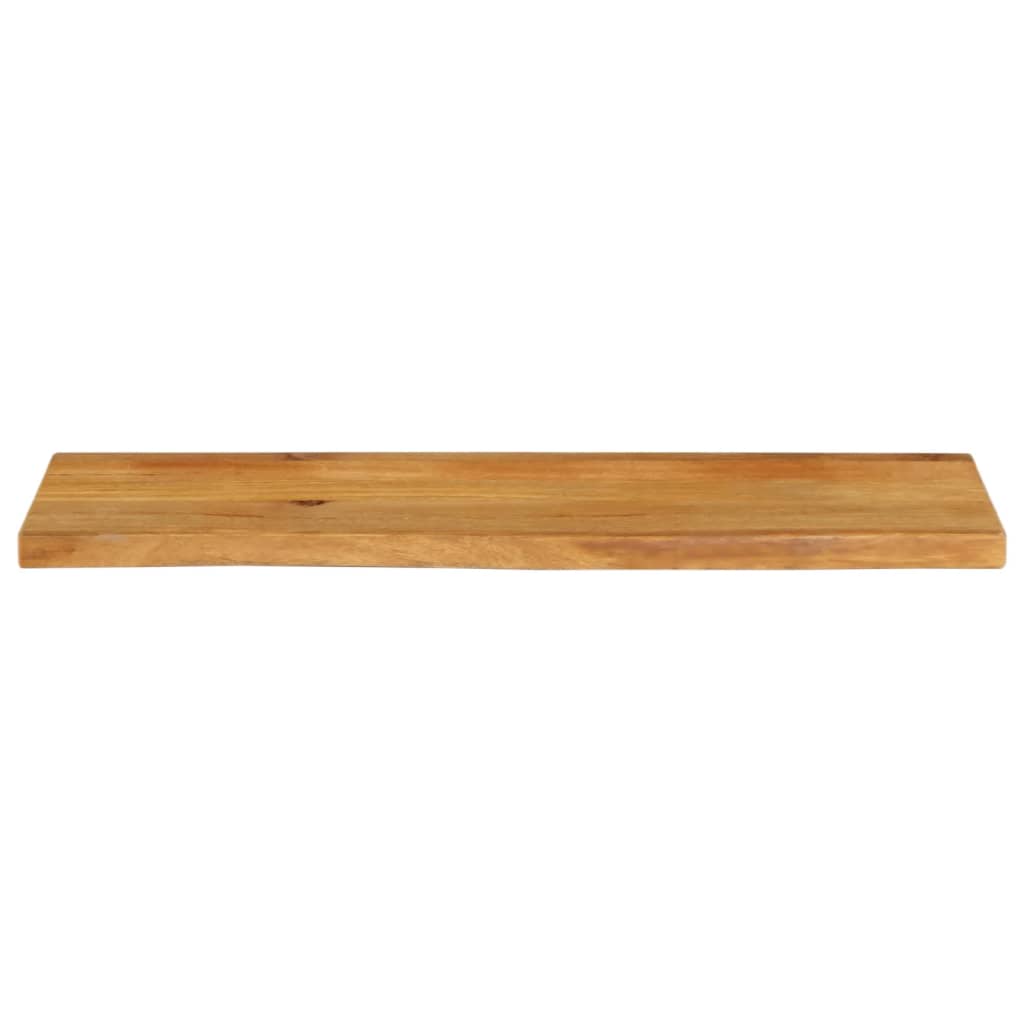 vidaXL Table Top Live Edge 110x20x2.5 cm Solid Wood Mango 3