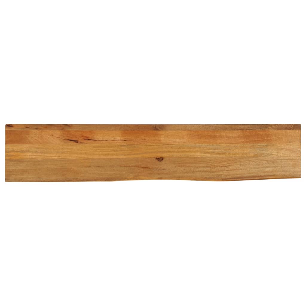 vidaXL Table Top Live Edge 140x20x2.5 cm Solid Wood Mango 1