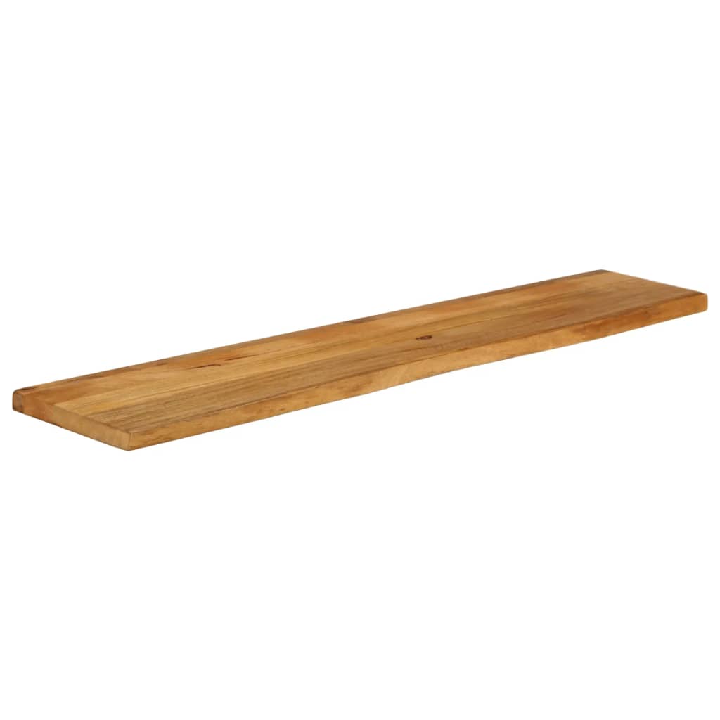 vidaXL Table Top Live Edge 160x20x2.5 cm Solid Wood Mango 2