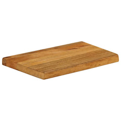 vidaXL Table Top Live Edge 50x40x2.5 cm Solid Wood Mango 2
