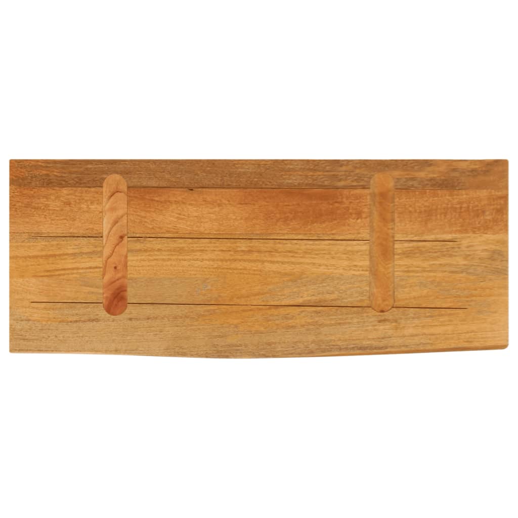 vidaXL Table Top Live Edge 70x40x2.5 cm Solid Wood Mango 5