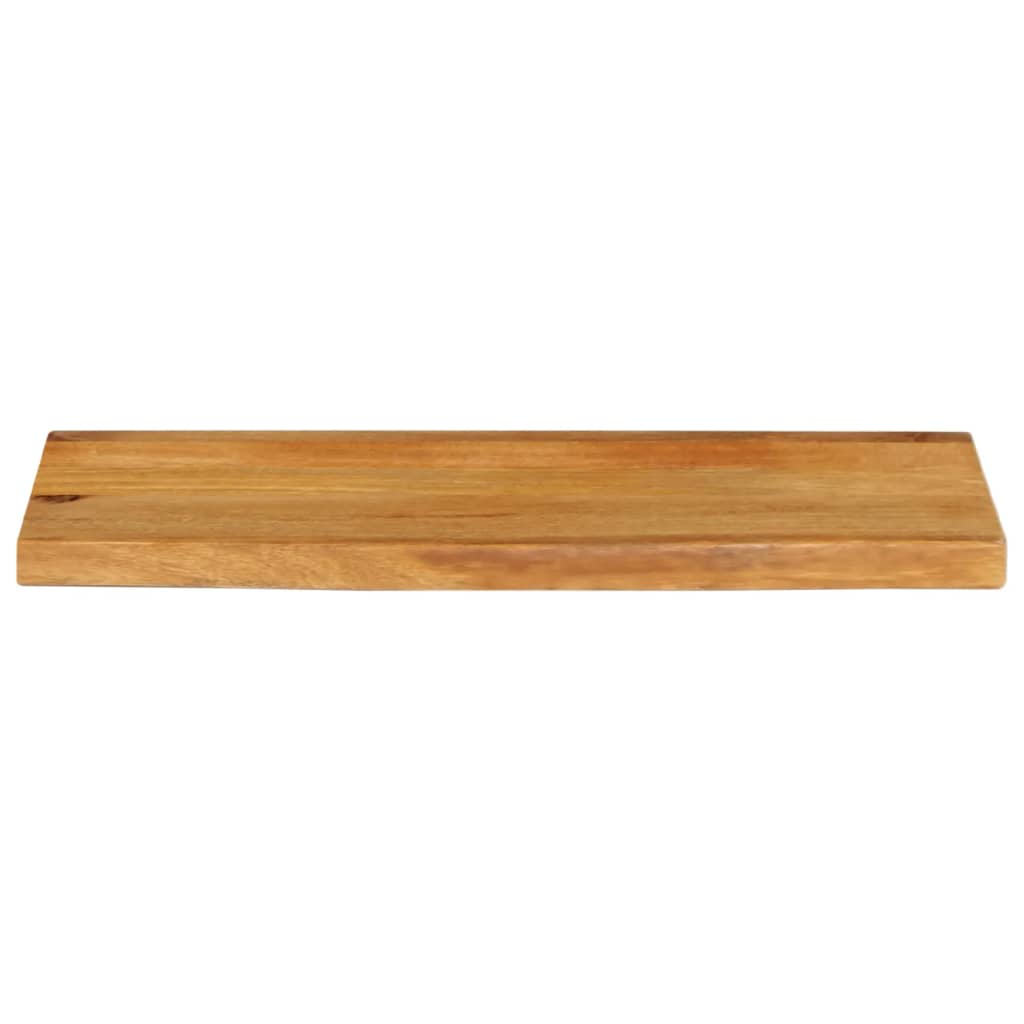 vidaXL Table Top Live Edge 80x20x3.8 cm Solid Wood Mango 3