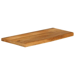 vidaXL Table Top Live Edge 90x20x3.8 cm Solid Wood Mango 2