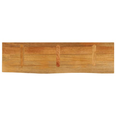 vidaXL Table Top Live Edge 100x20x3.8 cm Solid Wood Mango 5