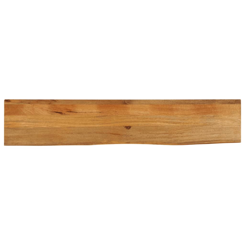 vidaXL Table Top Live Edge 40x30x3.8 cm Solid Wood Mango Oak Finished