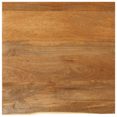 vidaXL Table Top Live Edge 40x40x3.8 cm Solid Wood Mango 1
