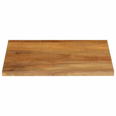 vidaXL Table Top Live Edge 40x40x3.8 cm Solid Wood Mango 3