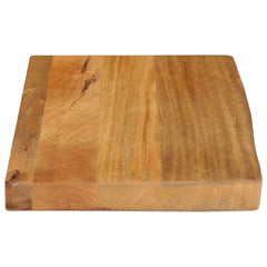 vidaXL Table Top Live Edge 60x40x3.8 cm Solid Wood Mango 4
