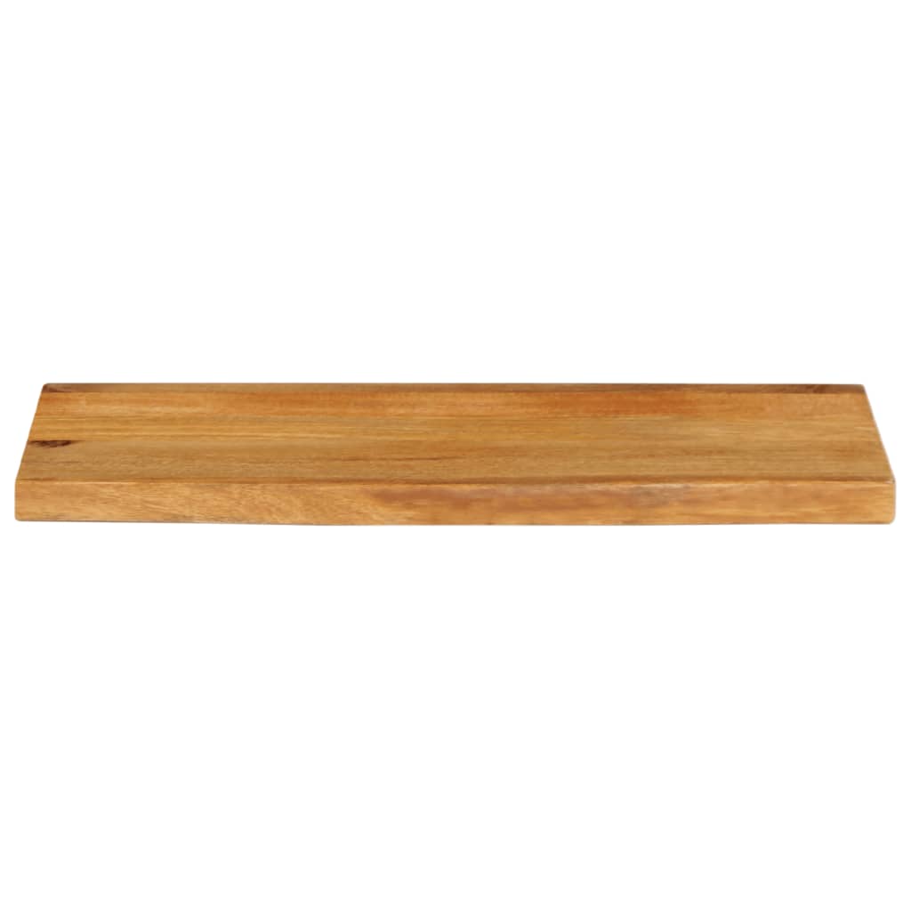 vidaXL Table Top Live Edge 80x40x3.8 cm Solid Wood Mango 3