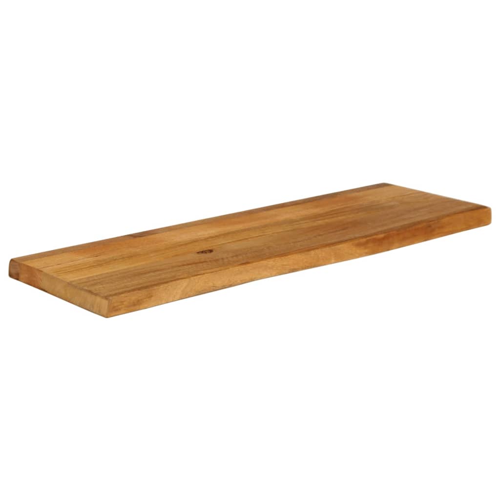 vidaXL Table Top Live Edge 110x40x3.8 cm Solid Wood Mango 2
