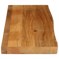 vidaXL Table Top Live Edge 110x40x3.8 cm Solid Wood Mango 4
