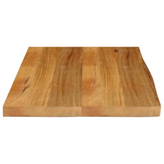 vidaXL Table Top Live Edge 70x60x3.8 cm Solid Wood Mango 4