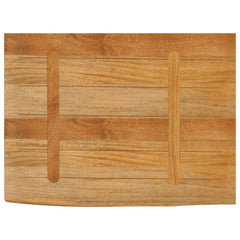 vidaXL Table Top Live Edge 70x60x3.8 cm Solid Wood Mango 5