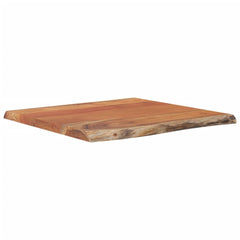 vidaXL Table Top 40x40x2,5 cm Rectangular Solid Wood Acacia Live Edge 2