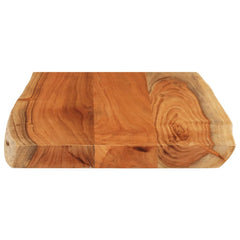 vidaXL Table Top 50x40x3.8 cm Rectangular Solid Wood Acacia Live Edge 4