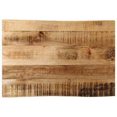 vidaXL Table Top Live Edge 50x40x2.5 cm Solid Wood Rough Mango 1