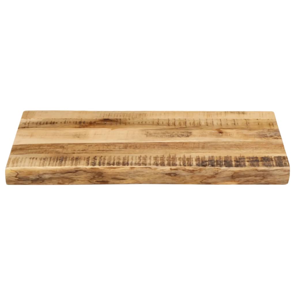 vidaXL Table Top Live Edge 50x40x2.5 cm Solid Wood Rough Mango 3