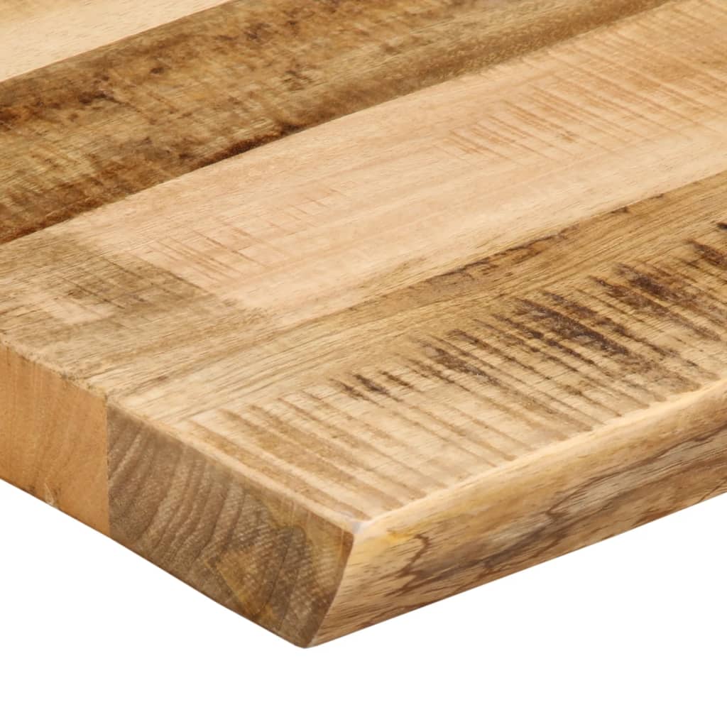 vidaXL Table Top Live Edge 50x40x2.5 cm Solid Wood Rough Mango 6