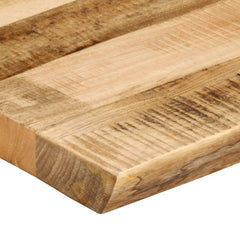 vidaXL Table Top Live Edge 50x40x2.5 cm Solid Wood Rough Mango 6