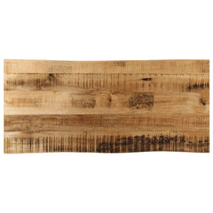 Table Top Live Edge Solid Wood Rough Mango Thickness wood(natural