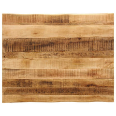 Table Top 80x80x2.5 cm Live Edge Solid Wood Mango Thickness 25 mm Rough mango wood(natural) 90 cm