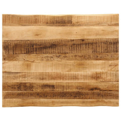 Table Top 80x80x2.5 cm Live Edge Solid Wood Mango Thickness 25 mm Rough mango wood(natural) 100 cm