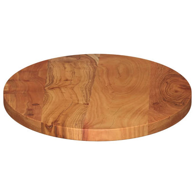 Table Top 120x50x2.5 cm Oval Solid Wood Acacia