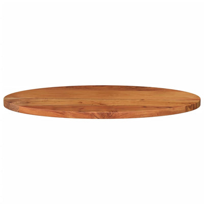 Table Top 100x40x3.8 cm Oval Solid Wood Acacia