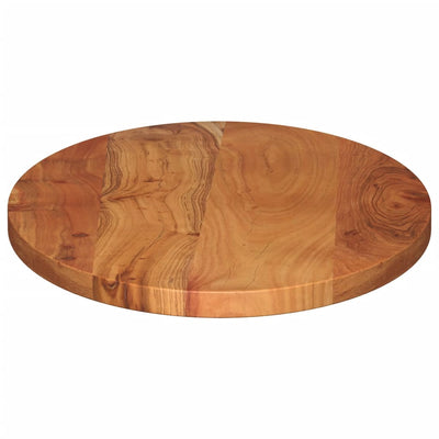 Table Top 120x60x3.8 cm Oval Solid Wood Acacia