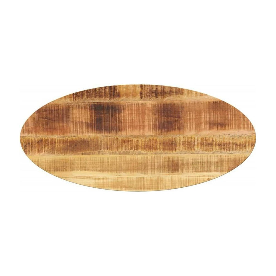 Table Top Oval Solid Wood Mango