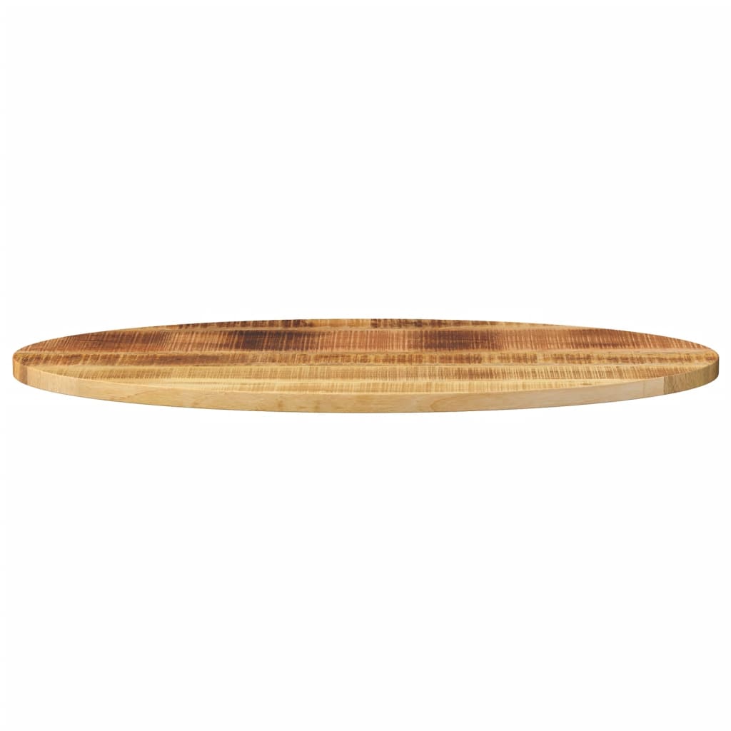 vidaXL Table Top 100x40x2.5 cm Oval Solid Wood Mango 3