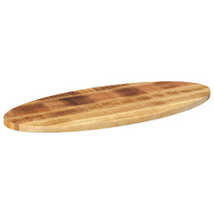 vidaXL Table Top 110x40x3.8 cm Oval Solid Wood Mango 2