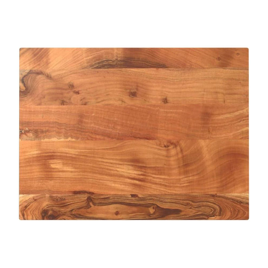 Table Top Rectangular Solid Wood Acacia