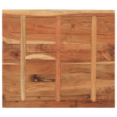 Table Top 80x80x2.5 cm Square Solid Wood Acacia Thickness 25 mm Acacia wood(natural) 110 cm