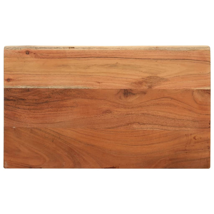 vidaXL Table Top 50x40x3,8 cm Rectangular Solid Wood Acacia 1