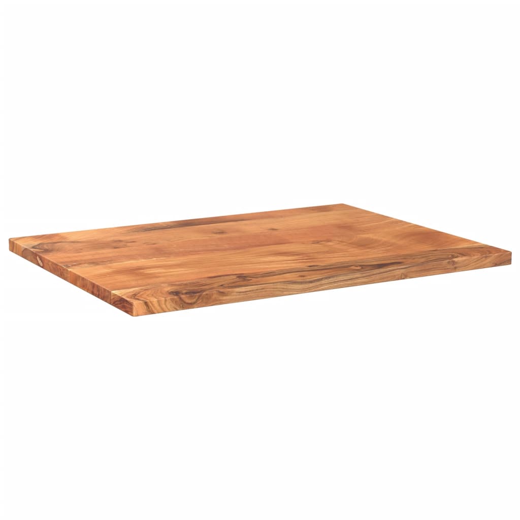 vidaXL Table Top 70x50x3.8 cm Rectangular Solid Wood Acacia 2