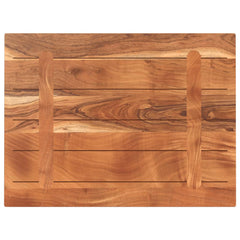 vidaXL Table Top 70x50x3.8 cm Rectangular Solid Wood Acacia 5