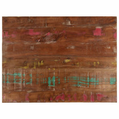 vidaXL Table Top 60x60x1.5 cm Square Solid Wood Reclaimed Thickness 15 mm Reclaimed wood(multicolour)