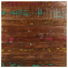 vidaXL Table Top 80x80x1.5 cm Square Solid Wood Reclaimed 1