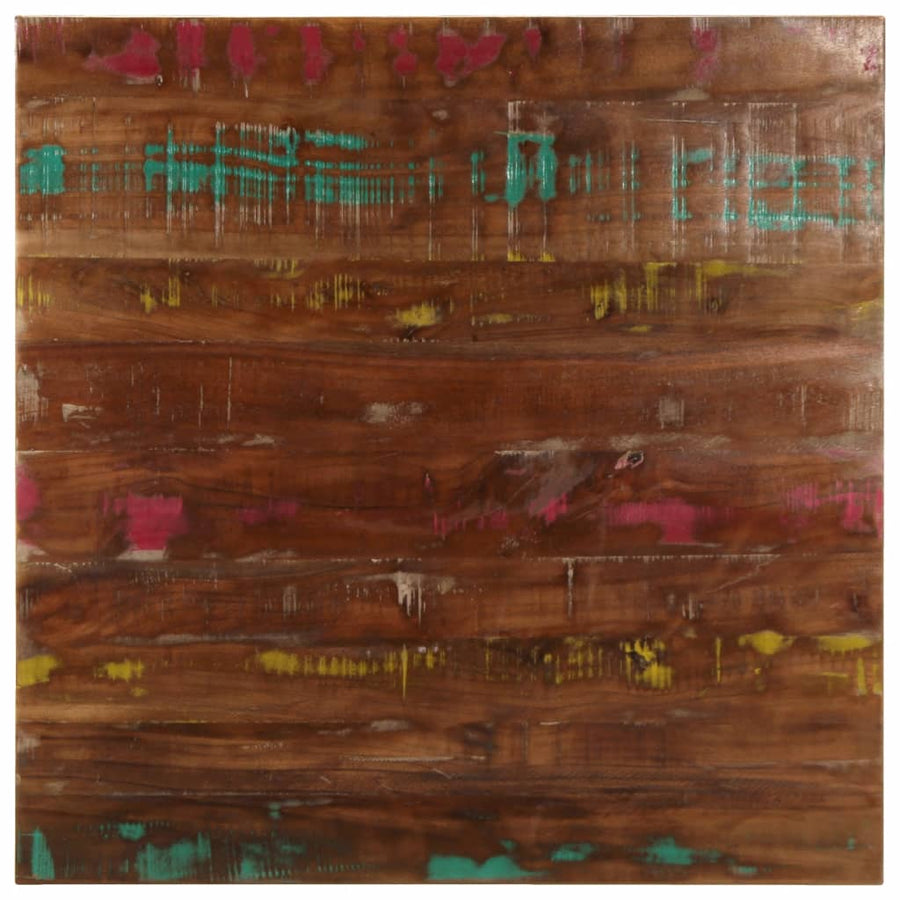Table Top Square Solid Wood Reclaimed