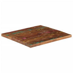 vidaXL Table Top 80x80x1.5 cm Square Solid Wood Reclaimed 2