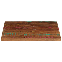 vidaXL Table Top 80x80x1.5 cm Square Solid Wood Reclaimed 3