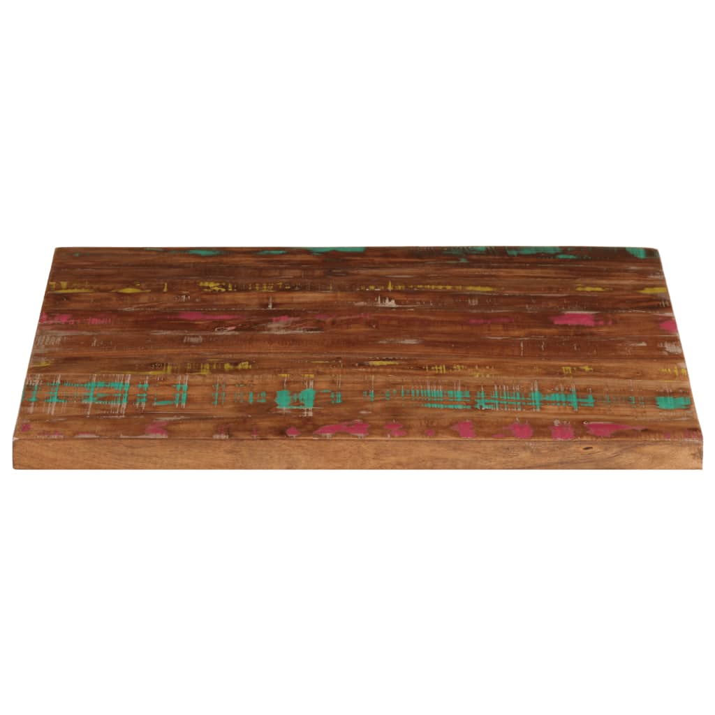 Table Top Square Solid Wood Reclaimed wood(multicolour)