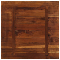 vidaXL Table Top 80x80x1.5 cm Square Solid Wood Reclaimed 5