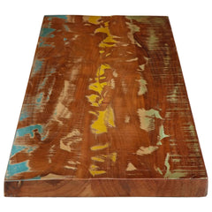 vidaXL Table Top 160x20x3.8 cm Rectangular Solid Wood Reclaimed 4