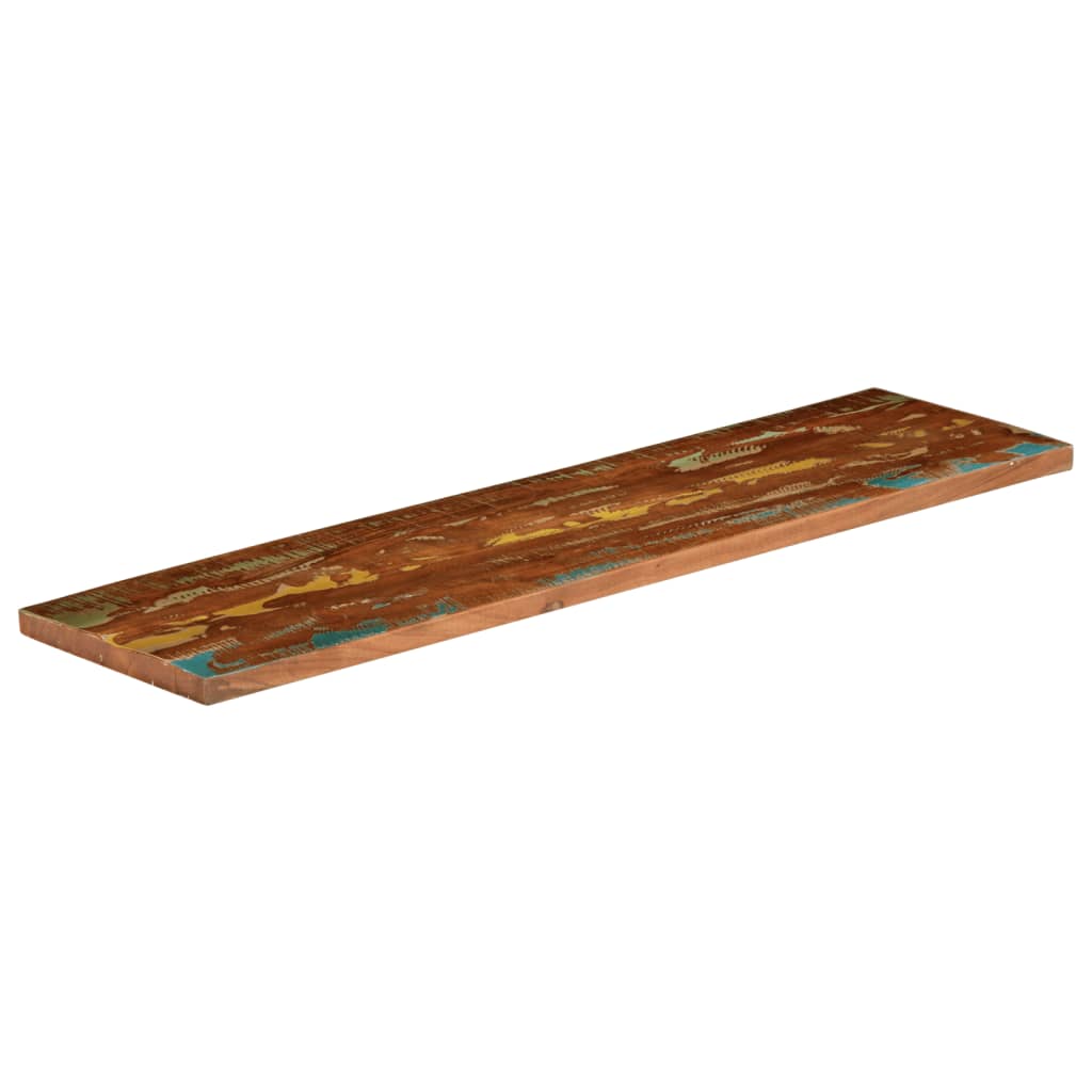 vidaXL Table Top 110x30x3.8 cm Rectangular Solid Wood Reclaimed 2