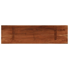vidaXL Table Top 110x30x3.8 cm Rectangular Solid Wood Reclaimed 5