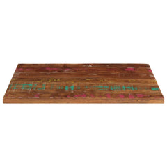 vidaXL Table Top 70x50x3.8 cm Rectangular Solid Wood Reclaimed 3