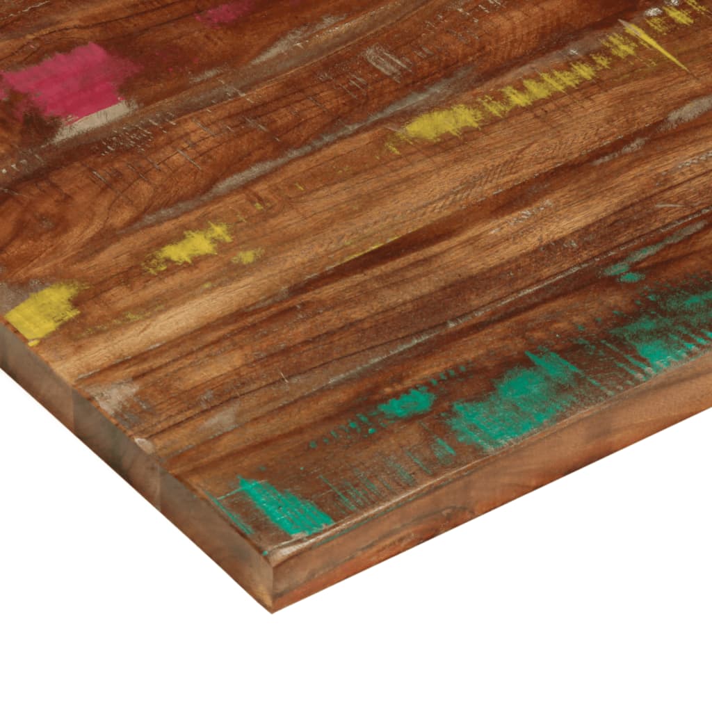 Table Top Square Solid Wood Reclaimed Thickness wood(multicolour